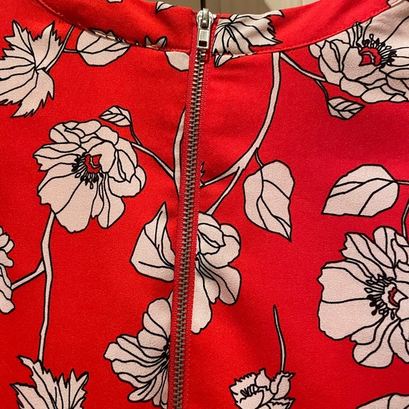 GB girls red floral dress - Picture 3 of 4